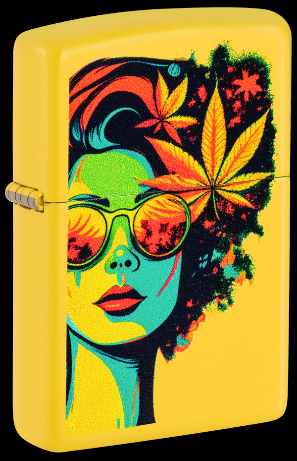 Zippo vžigalnik 46231 Cannabis Woman